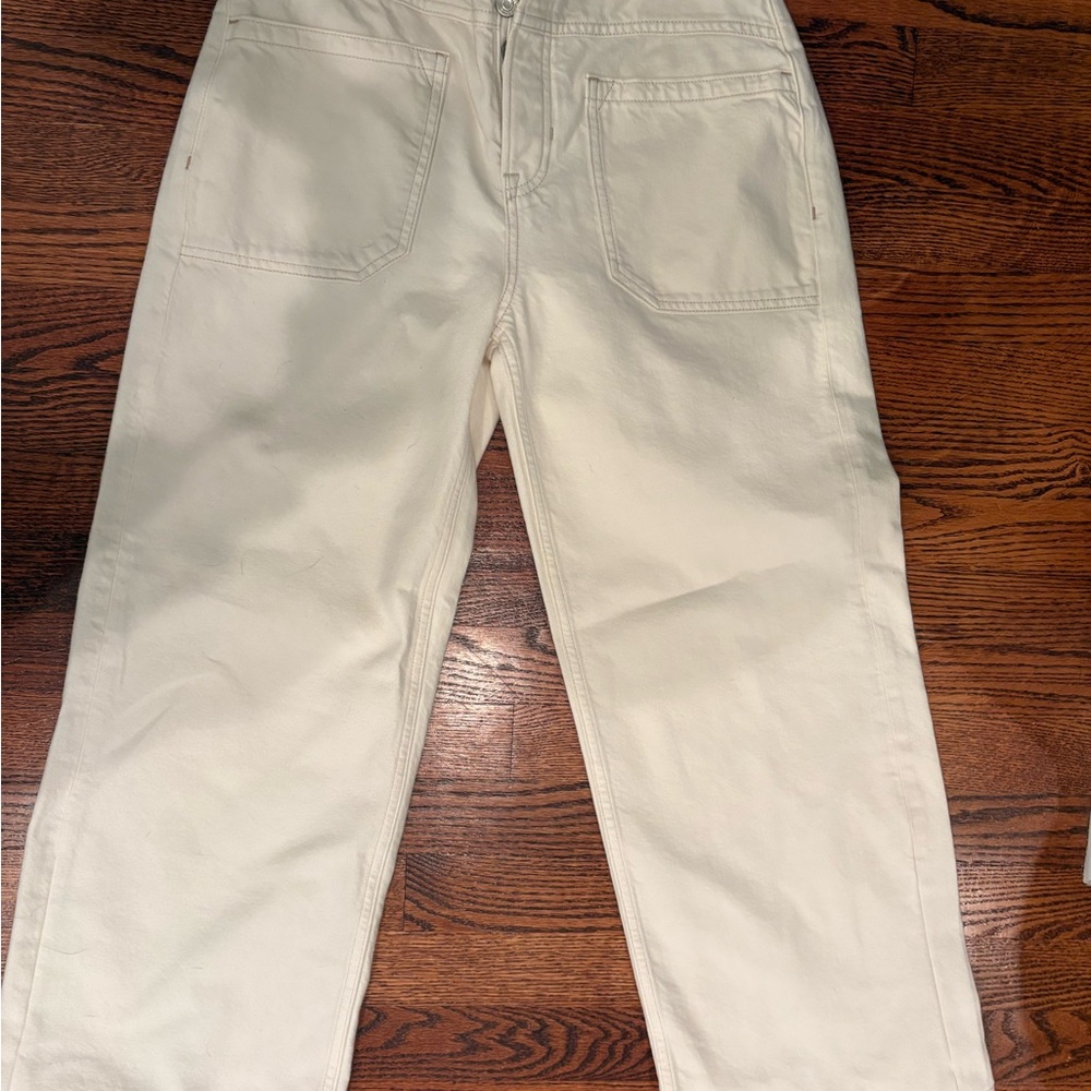 We The Free, Free People Cream Denim